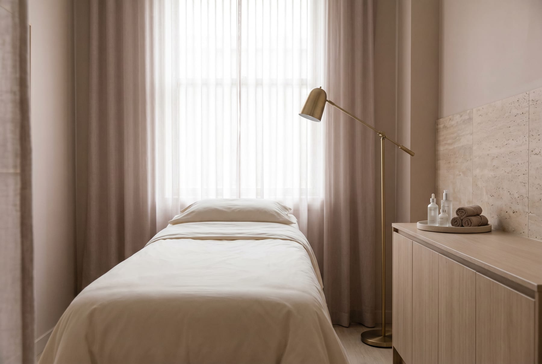 Treatment room at Oner Beauty & Care